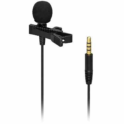 3.5mm Clip Microphone for YouTube Recording Smartphone DSLR Laptop Microphone