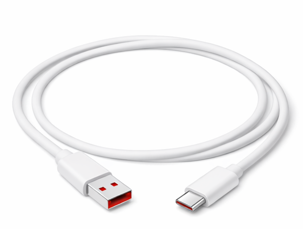 VOLONIX USB Type C Cable 1 m 567 (Compatible with mobile and tablets, white)