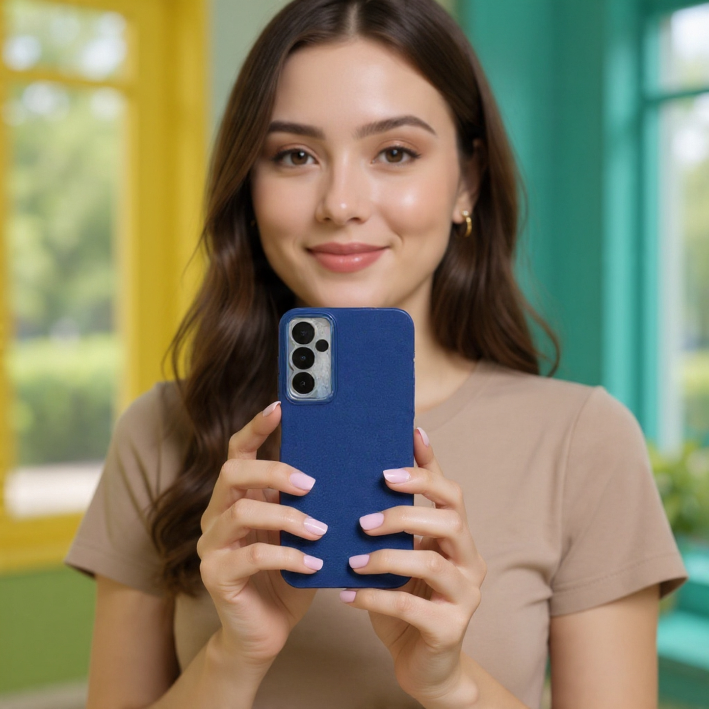 Samsung Galaxy A15 5G Premium Silicone Back Cover with Camera Protection